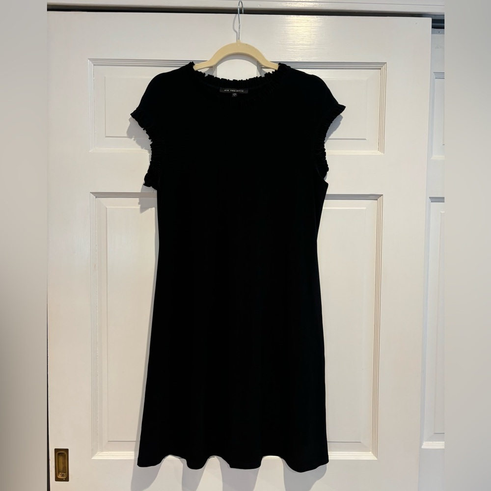 Stretchy little black dress